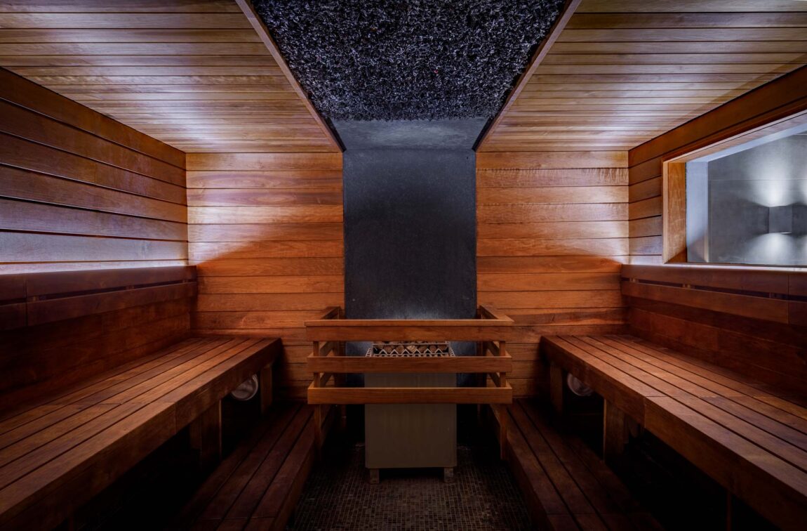 Pine cone sauna I Saunas in LaSpa hotel